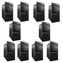 10x Lenovo ThinkCentre M83 I5 4th Gen Mini Towers (Refurbished) - Grade B