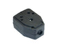 Rubber janus coupler (blk) c1395p