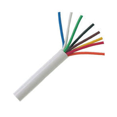 6c tel/com white solid cable - open reel h446c050s-wh