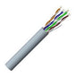 Cat5e ftp ethernet cable cca 8c solid grey - open reel h725ftps-gy