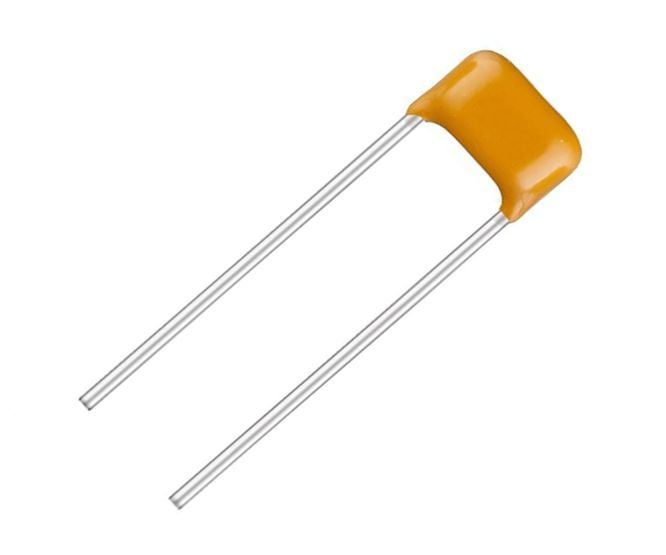 Ceramic m/l capacitor y5p 1uf 50v p=5 ct4-0805b105k500