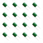 Polyester film capacitor 33nf 100v p=5mm 500/bag pei0.033uf-100-j-p5
