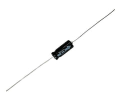 Electrolytic capacitor axial 10uf 50v 6x12mm eca100m50b 6.3x12.5