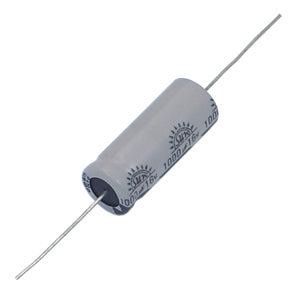Electrolytic capacitor axial 1000uf 16v st 10x26mm msa102m16v10x26