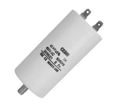 Motor run capacitor 2uf 450V stu/t2 30x57 CBB60-E-2UF-450VAC