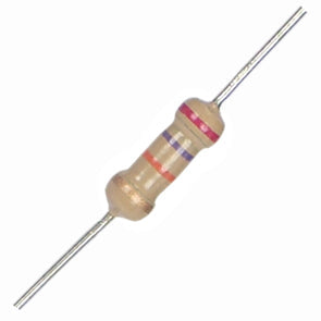 Resistor 1w rnd c/f 5% 5e1 cf100-5e1-j-bp