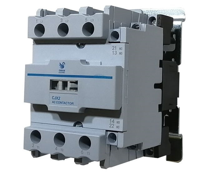 Ac contactor 40a 230vac coil 3pole n.o. & 1no & 1nc aux cjx2-4011w-230vac