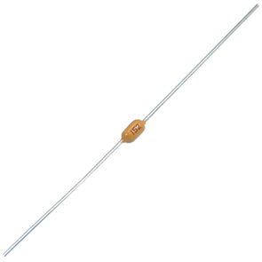 Ceramic capacitor axial m/l x7r 1.5nf 100v ct42-152k17b101p