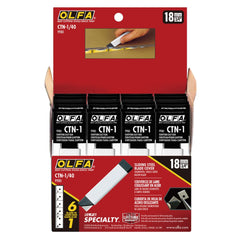 CARTON CUTTER WITH SNAP OFF BLADE 40PC DISPLAY BOX