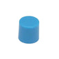 Cap for 7.87mm push butt switch shaft blue sh-cf-023-7-h