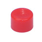 Button t80p switch 9.53mm red cv2-3-h