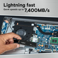 Crucial T500 500GB M.2 NVMe Gen4 NAND SSD