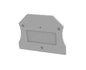 End plate / cover pc6,dc6, dc10 din-rail term. d-dc6-01p-11-00a(h)