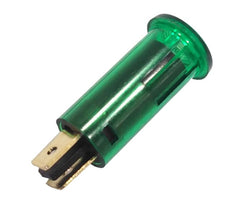 Pilot light neon clip-on d=12.7mm 220vac green d03-gr