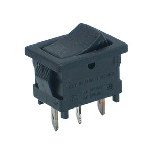 Rocker switch spdt blk d103j12s205qa