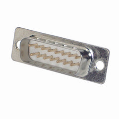 Plug d-sub 15w pcb straight metal das15ptw1ns / db-15ps