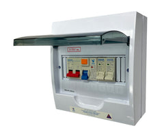 Distribution board populated surface 8w db-8w-surf-comp