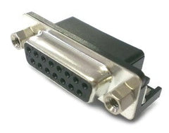 Socket d-sub 15w pcb r/a metal dbl-15sr r/a