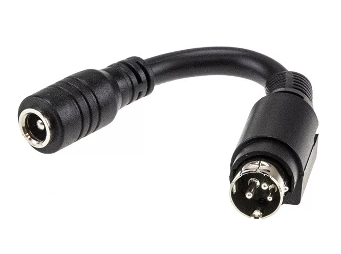 Adapter dc lead 2.1x5.5x11mm plug to kycon kppx-3p plug dc plug-p1j-r6b
