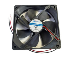 12vdc axial fan 120sqx25mm bal 108cfm dc12025-12bl