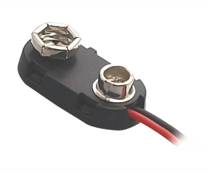 9v / pp3 plastic battery connector clip dck2