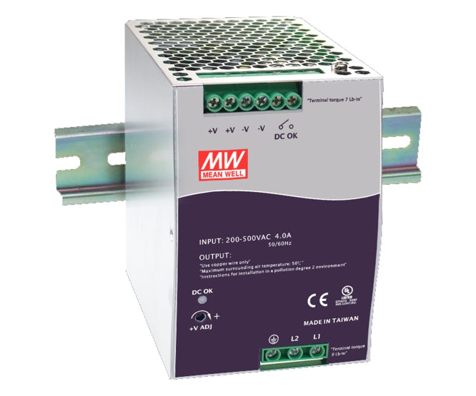 Power supply d/r i=220vac o=12v w/ups function drc-180a