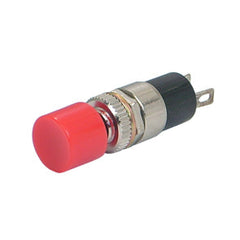 Switch push p/m n/c sold red ds-184a-rd
