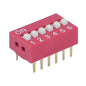 Dip switch 9-pole 100ma pcb ds-09