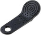 Tag key ring for ibutton holder, black - excludes ibutton ds9093a+