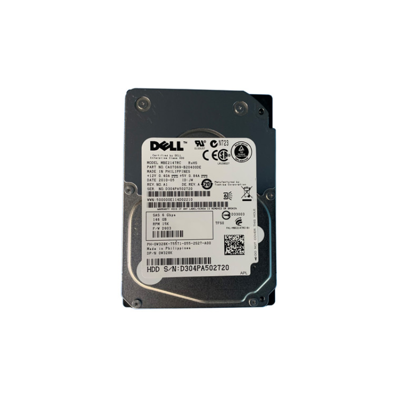 Dell 146GB 2.5” SAS HDD CA07069-B20400DE (Second-Hand) - FOR SERVERS ONLY