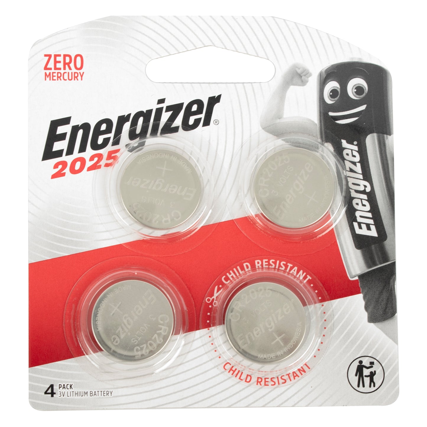 Energizer cr2025 3v lithium coin battery 4 pack (moq12) - Price Concious Spot >>>  PC SPOT