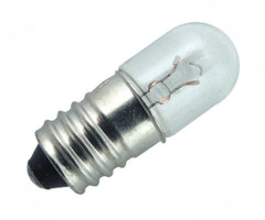 Incandescent lamp e10 6v 350ma 10x28 153.150