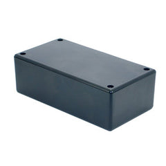 Abs enclosure black e25b 130x68x43 e25-black