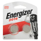 ENERGIZER CR2016 BP2 3V LITHIUM COIN BATTERY (2 PACK) (MOQ 12)