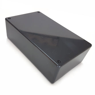 Plastic enclosure abs black e45b 160x99x53 e45-black