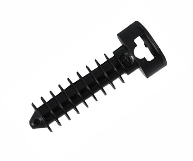 Plug - cable fixing black 8mm - debulk eh1b8