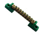 Earth bussbar terminal 8-pole green 63 amps eb-bc-2-6x9-8w-gr