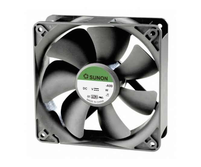 12vdc axial fan 92sqx25mm bal 51cfm lead EF92251B1-10000-A99
