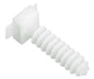 Wall plug cable tie mount 8mm white eh-1w8
