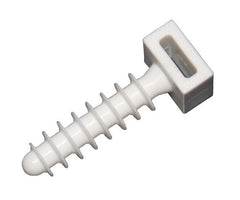Plug - cable tie fixing white 8mm eh1w8