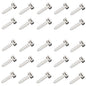 Plug - cable fixing white 6mm - 100/bag eh1w6