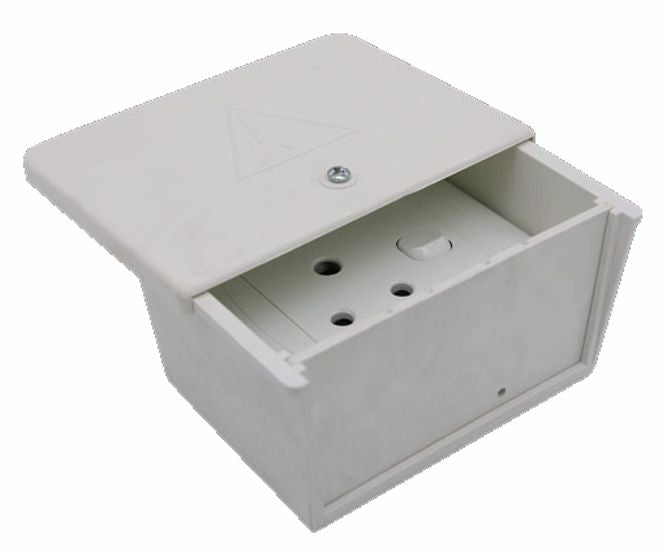 Plug box ext 4x2 slide lid EH-J12-1P
