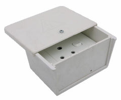 Plug box ext 4x2 slide lid EH-J12-1P