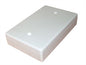 Abs enclosure white 125x80x25 wt f/l ehj1-white