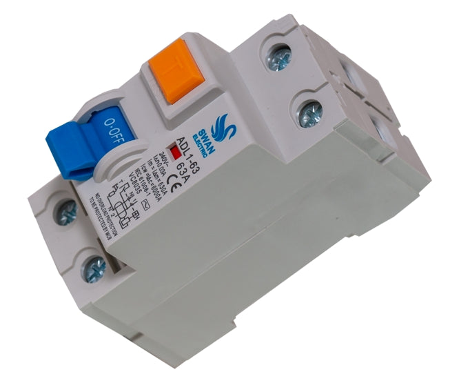 Earth leakage din rccd 2P 30mA 63A EL-ADL1-63-6263