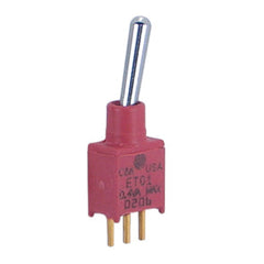 Mini toggle switch spdt on-on pcb et0 et01sd1cbe