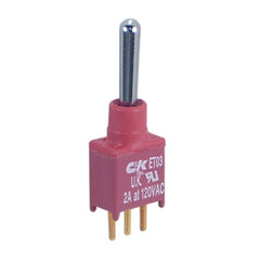 Mini toggle switch spdt on-on pcb et03sd1cge