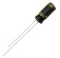 Radial electrolytic capacitor 47uf 16v ht 5x11mm exr 47uf 16v 5x11