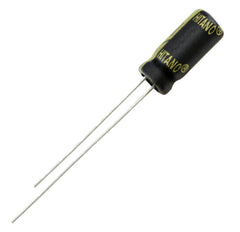 Radial electrolytic capacitor 47uf 16v ht 5x11mm exr 47uf 16v 5x11