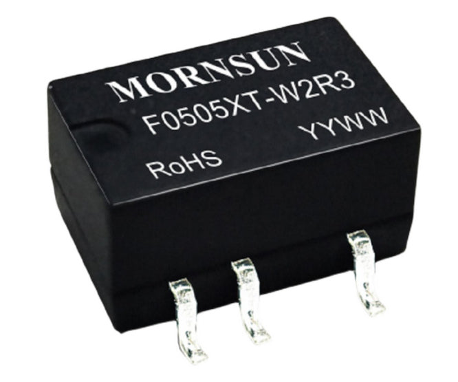 Smd dc/dc converter i=5v o=5v 400ma 2w f0505xt-w2r3
